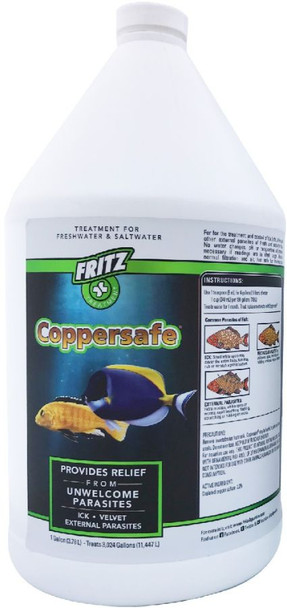 Fritz Mardel Copper Safe for Freshwater and Saltwater Aquariums 1 Gallon