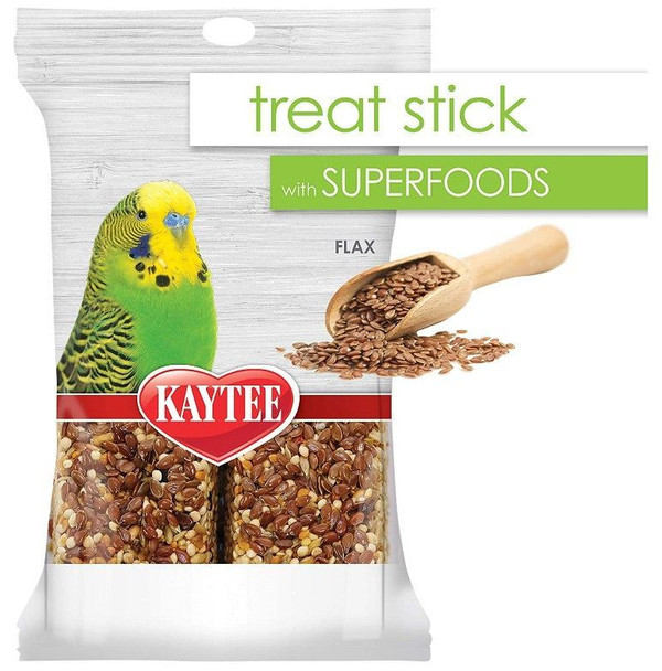 Kaytee Superfoods Avian Treat Stick - Flax 5.5 oz
