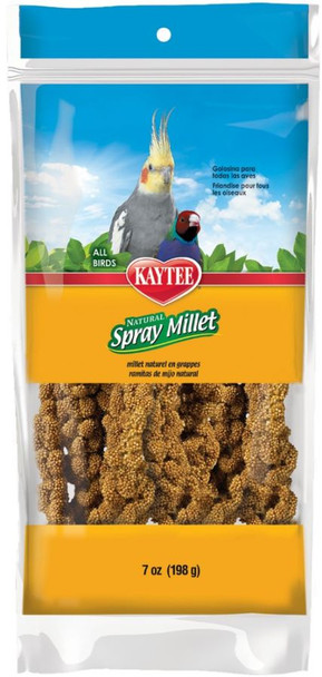 Kaytee Natural Spray Millet for Birds 7 oz