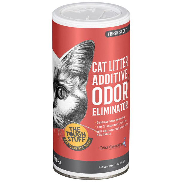 Nilodor Tough Stuff Cat Litter Additive & Odor Eliminator 11 oz
