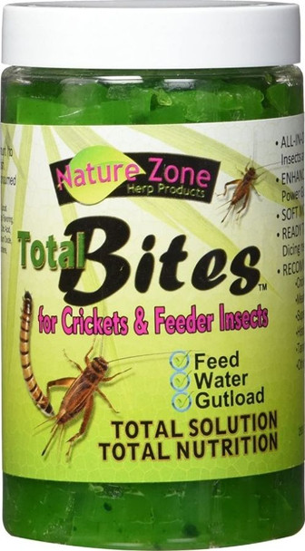 Nature Zone Total Bites for Feeder Insects 10 oz