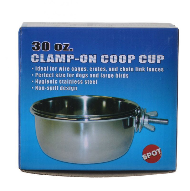 Spot Stainless Steel Coop Cup with Bolt Clamp 30 oz