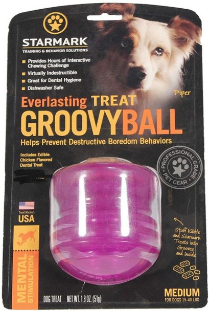 Starmark Everlasting Treat Groovy Ball Medium 1 count