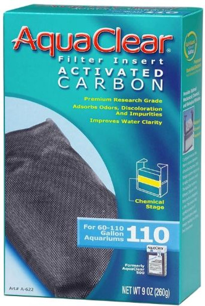 Aquaclear Activated Carbon Filter Inserts For Aquaclear 110 Power Filter