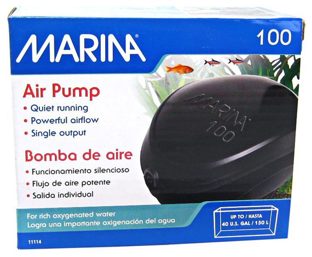 Marina Air Pump Model 100 Air Pump - (Aquariums up to 40 Gallons)