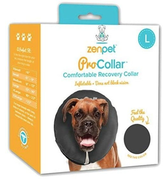 ZenPet Pro-Collar Inflatable Recovery Collar Large - 1 count