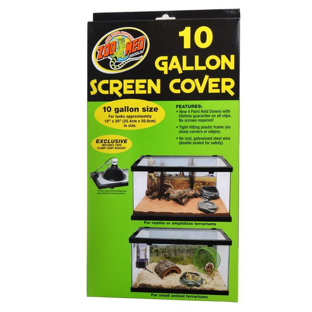 Zoo Med 10 Gallon Screen Cover 20 x 10 1 count