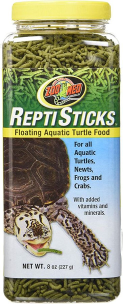 Zoo Med Reptisticks - Floating Aquatic Turtle Food 9 oz