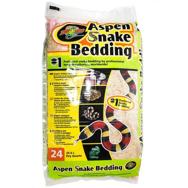 Zoo Med Aspen Snake Bedding 24 Quarts