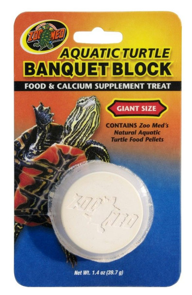 Zoo Med Aquatic Turtle Banquet Block Giant (1 Pack)