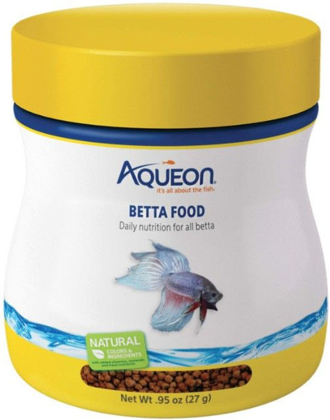 Aqueon Betta Fish Food 0.95 oz