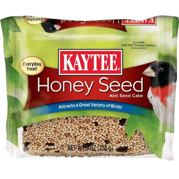 Kaytee Honey Seed Mini Seed Cake 9 oz