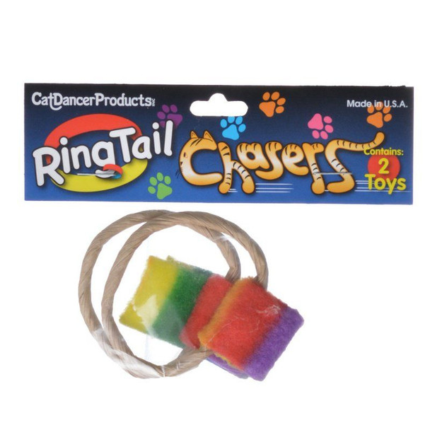 Cat Dancer Ringtail Chaser Cat Toy 2 Count