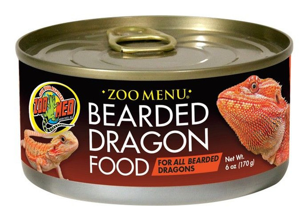 Zoo Med Natural Bearded Dragon Adult Formula - Canned 6 oz