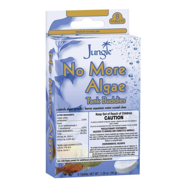 Jungle Labs No More Algae 8 Tabs