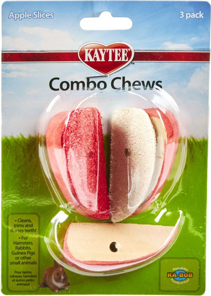 Kaytee Combo Chews Apple Stices 3 Pack
