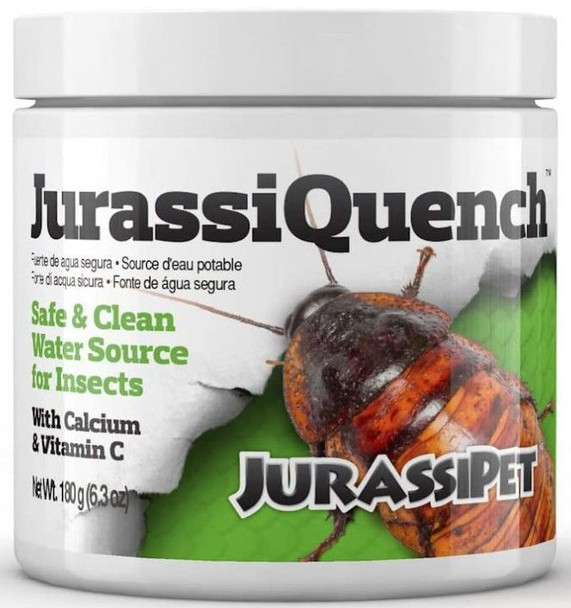 JurassiPet JurassiQuench Safe and Clean Water Source for Insects with Calcium and Vitamin C 6.3 oz