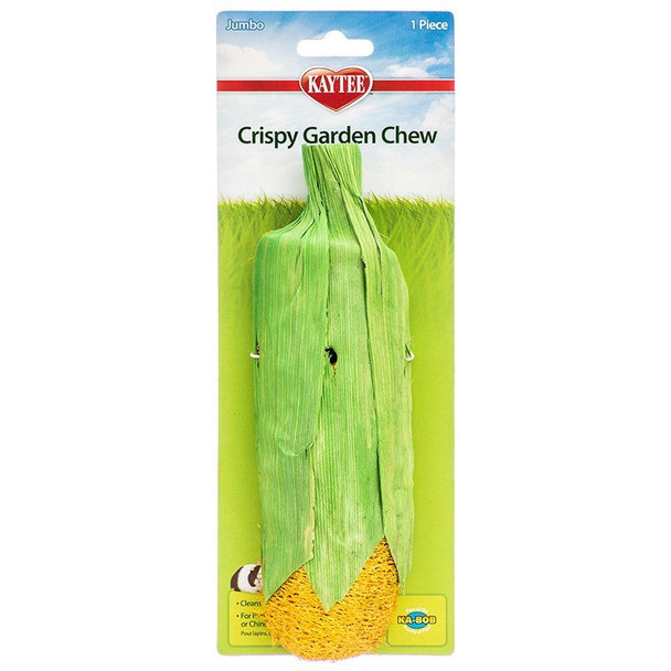 Kaytee Crispy Garden Chew Toy Assorted Carrot or Corn - (7.5 - 8 Long)