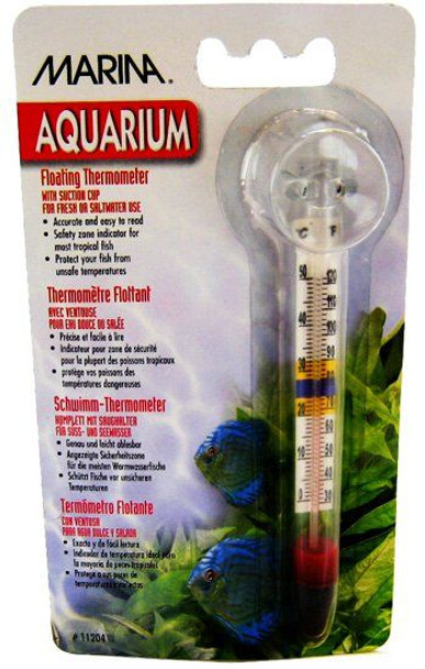 Marina Floating Thermometer with Suction Cup Large Thermometer with Suction Cup