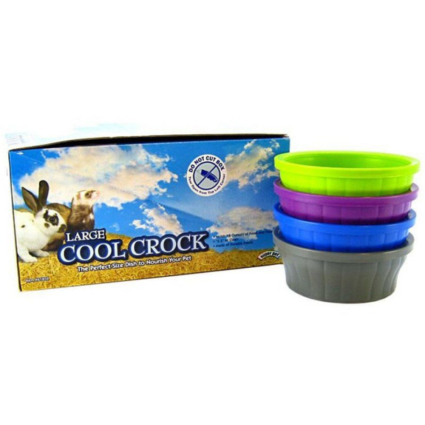 Kaytee Cool Crock Small Animal Bowls Large - 18 oz - 1 Crock