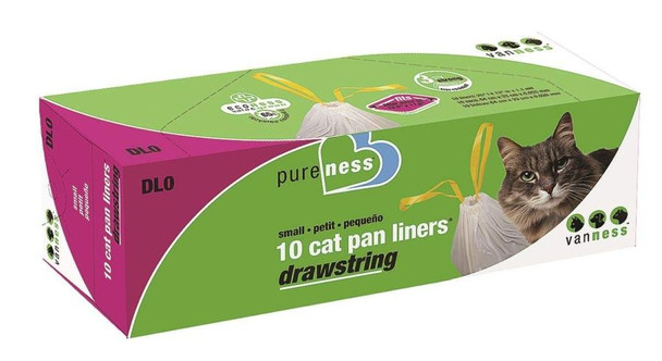 Van Ness Drawstring Cat Pan Liners Small (10 Pack)