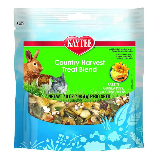 Kaytee Country Harvest Treat Blend - Rabbits, Guinea Pigs & Chinchillas 8 oz