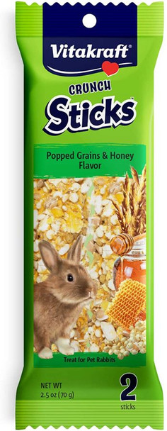 VitaKraft Popcorn Sticks for Rabbits 2 Pack