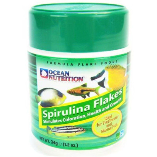 Ocean Nutrition Spirulina Flakes 1.2 oz