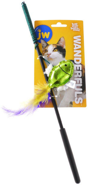 JW Pet Cat Action Wanderfuls Cat Toy Assorted Colors 1 count