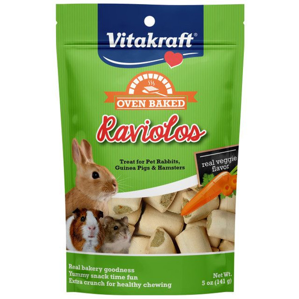 VitaKraft Raviolos Crunchy Treat for Small Animals 5 oz