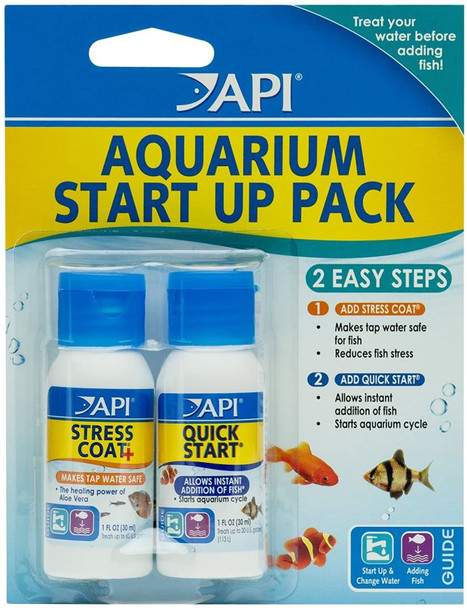 API Aquarium Start Up Pack 1 oz - 2 Bottles