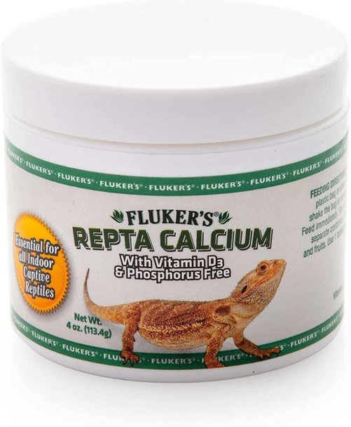 Flukers Calcium with D3 4 oz