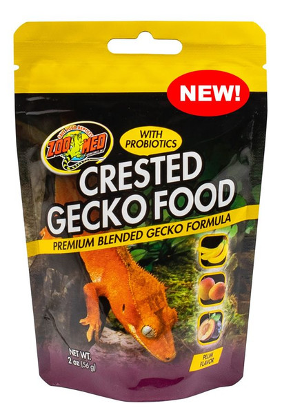 Zoo Med Crested Gecko Food Plum Flavor 2 oz