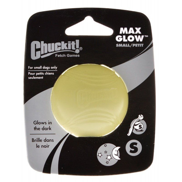 Chuckit Max Glow Ball Small Ball - 2 Diameter (1 Pack)