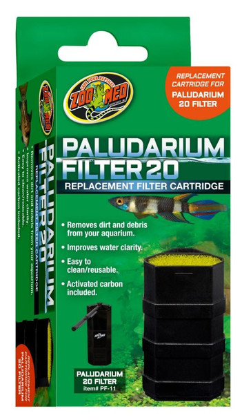 Zoo Med Paludarium Replacement Filter Cartridge 20 Gallons