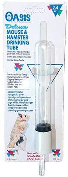 Oasis Mouse & Hamster Drinking Tube Glass 2.4 ounce