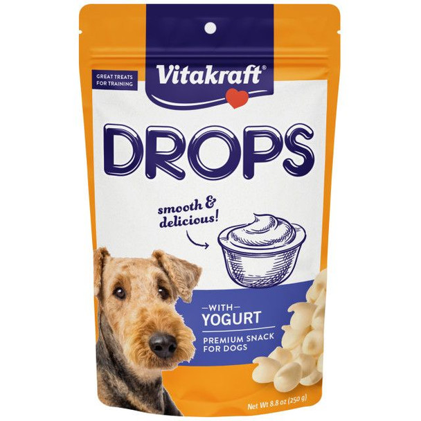 VitaKraft Drops with Yogurt Dog Treats 8.8 oz