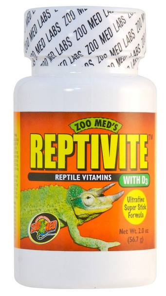 Zoo Med Reptivite Reptile Vitamins with D3 2 oz