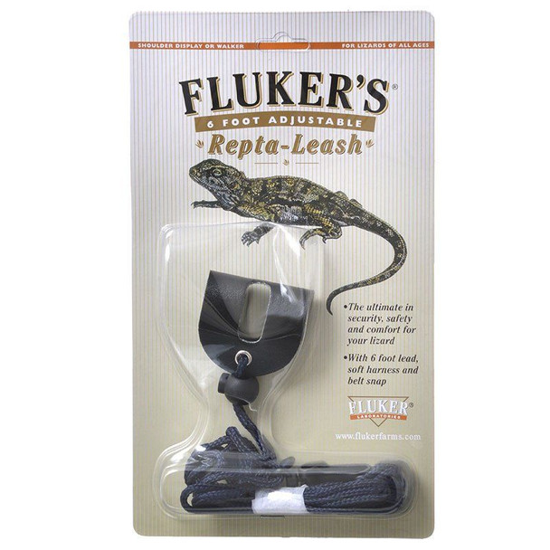 Flukers Repta-Leash Medium - 4 Harness (6' Lead)