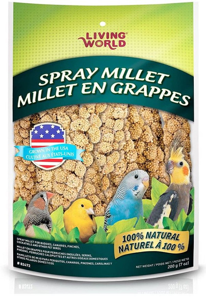 Living World Spray Millet 7 oz (12 Pack)