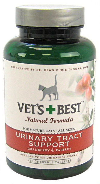 Vets Best Urinary Tract Support for Cats 60 Tablets