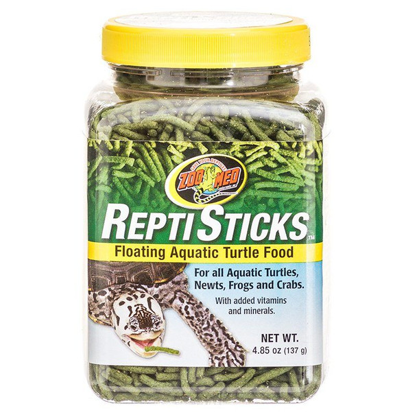 Zoo Med Reptisticks - Floating Aquatic Turtle Food 5 oz