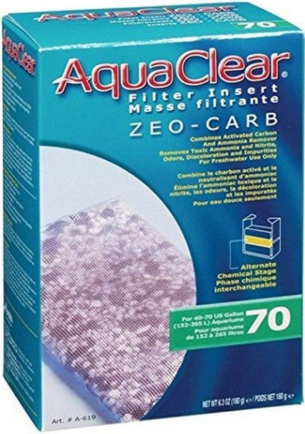 AquaClear Filter Insert - Zeo-Carb 70 gallon - 1 count