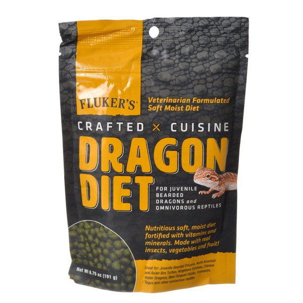 Flukers Crafted Cuisine Dragon Diet - Juveniles 6.75 oz