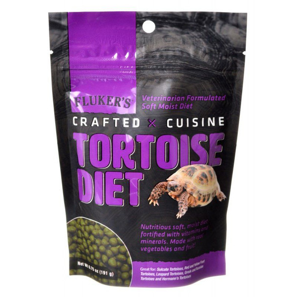 Flukers Crafted Cuisine Tortoise Diet 6.75 oz
