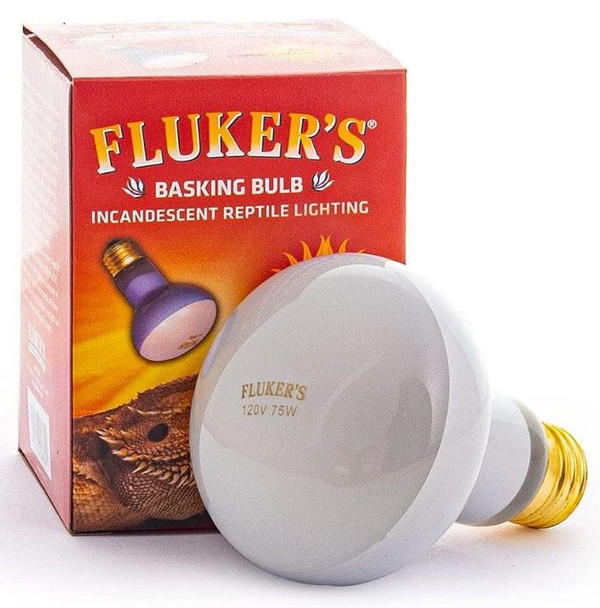 Flukers Incandescent Basking Bulb 75 Watt