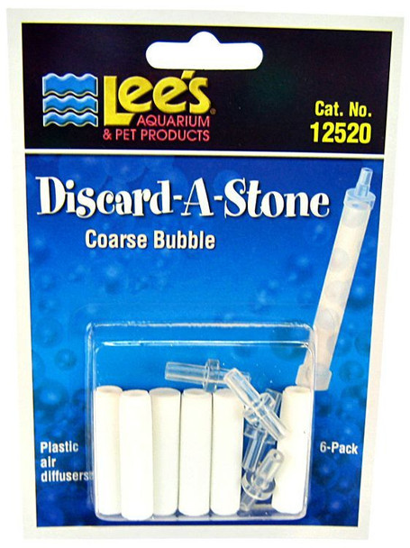 Lees Discard-A-Stone Coarse Bubble 6 Pack