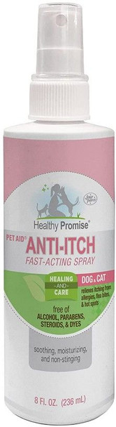 Four Paws Pet Aid Medicated Anti-Itch Spray 8 oz