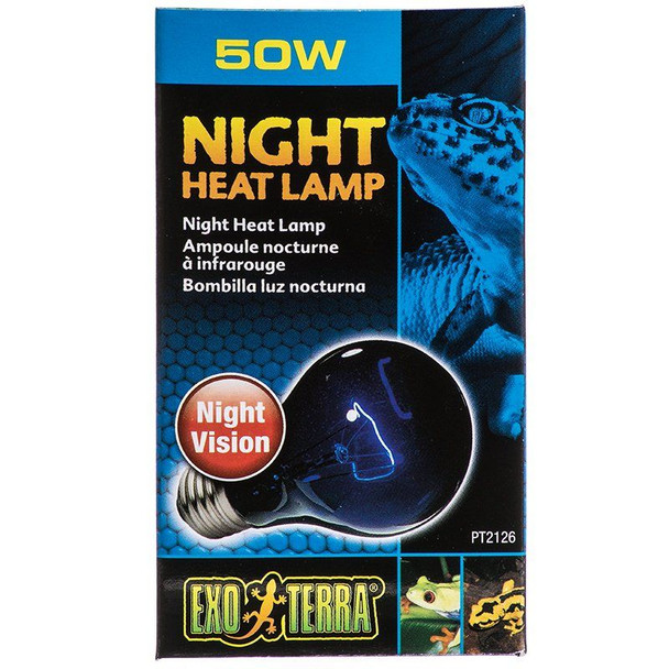 Exo-Terra Night Heat Lamp 50 Watts - A19