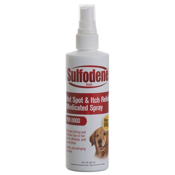 Sulfodene Hot Spots Skin Medication for Dogs 8 oz - Pump Spray